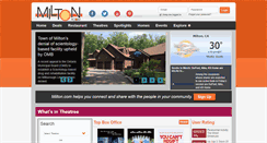 Desktop Screenshot of milton.com