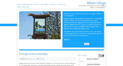 Desktop Screenshot of news.milton.org.uk
